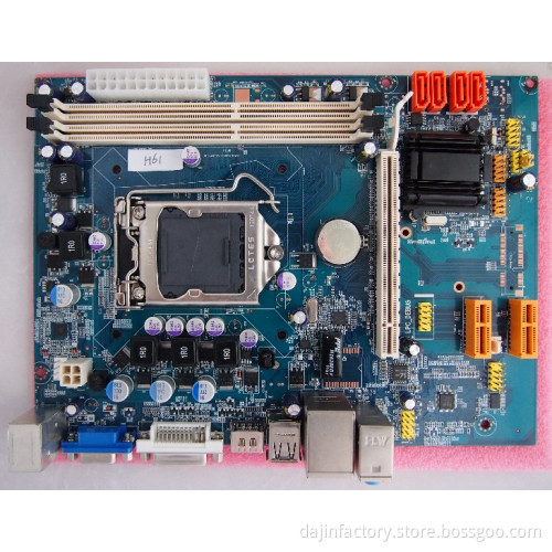 Support I3 Processors Motherboard H61